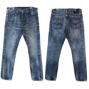 Mens 2000s Acid Washed Straight Leg Jeans 30 x 30